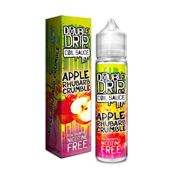 Double Drip Apple Rhubarb Crumble 50ml