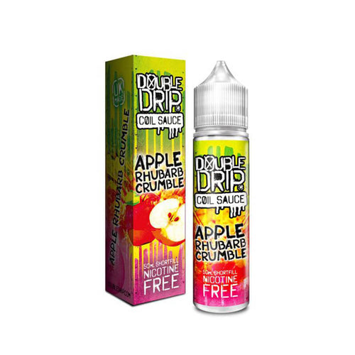 Double Drip Apple Rhubarb Crumble Shortfill E-Liquid