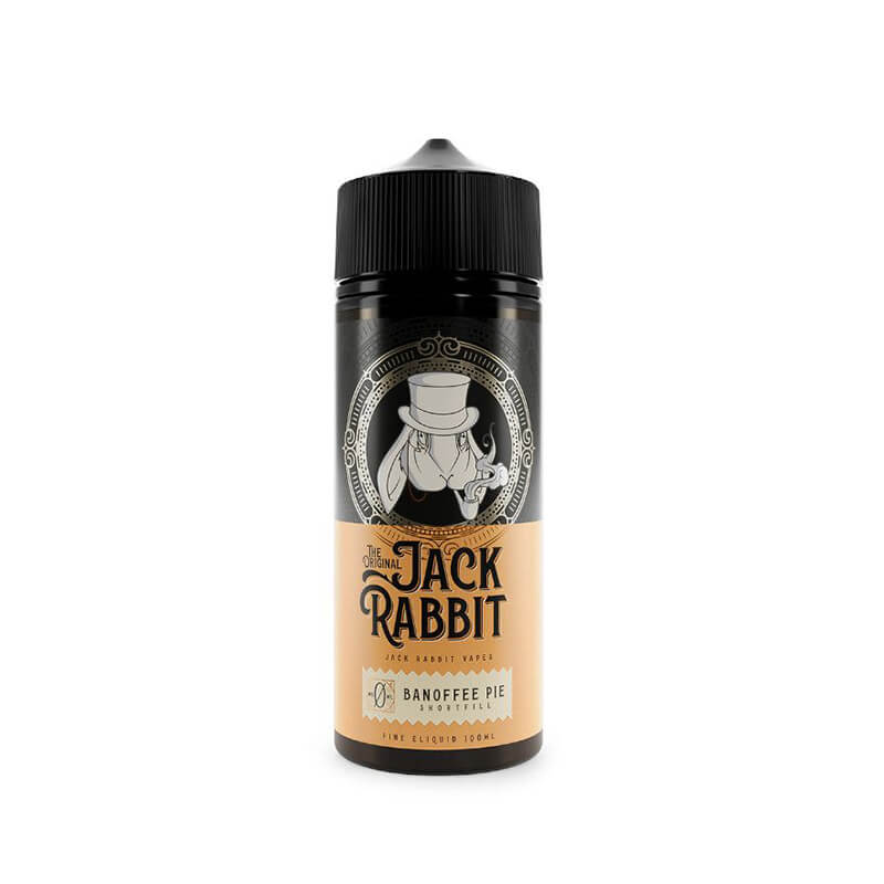 Jack Rabbit Banoffee Pie E-Liquid Shortfill 100ml