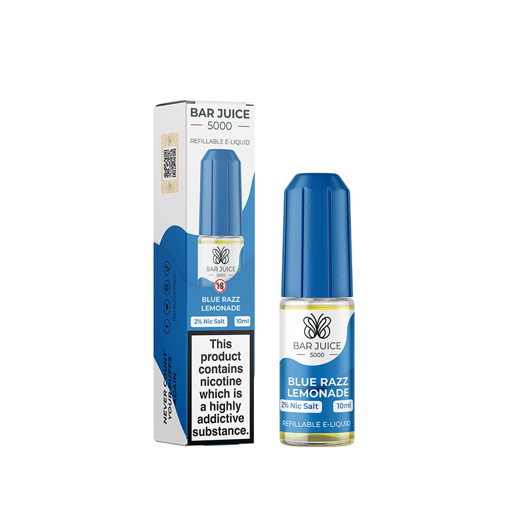 Bar Juice 5000 Blue Razz Lemonade 10ml Nic Salt E-Liquid