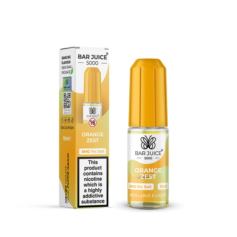 Bar Juice 5000 Orange Zest 10ml Nic Salt E-Liquid