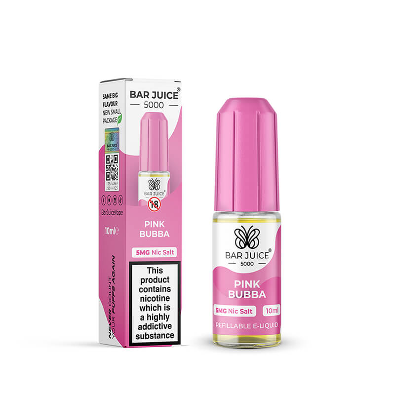 Bar Juice 5000 Pink Bubba 10ml Nic Salt E-Liquid