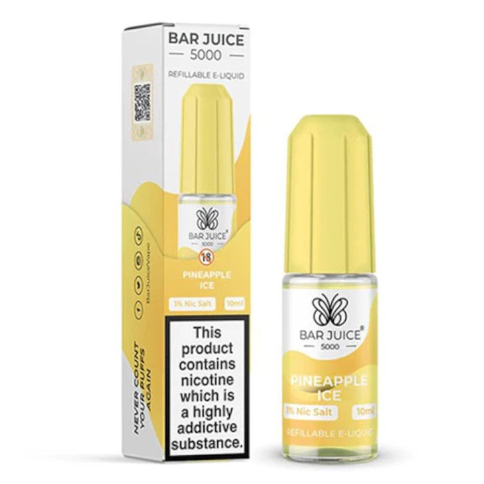 Bar Juice 5000 Pineapple Ice 10ml Nic Salt E-Liquid