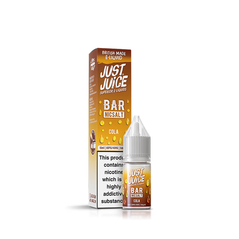 Just Juice  Bar Range Cola 10ml Nic Salt E-Liquid