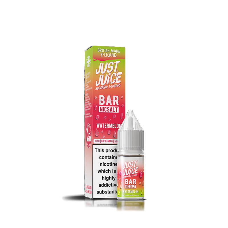 Just Juice  Bar Range Watermelon 10ml Nic Salt E-Liquid