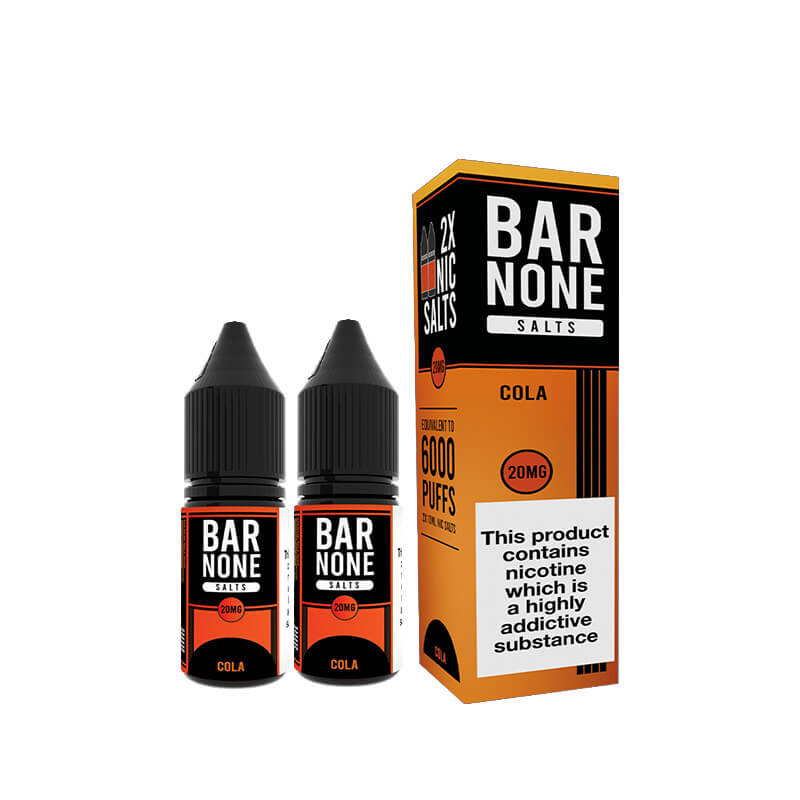 Bar None Cola Nic Salt 10ml E-Liquid - 2 Pack