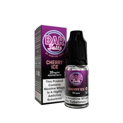 Bar Salts Cherry Ice 10ml Nic Salt E-Liquid By Vampire Vape