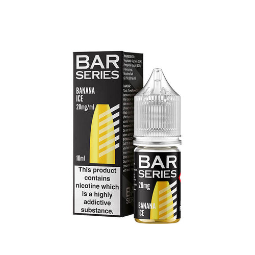 Bar Series Banana Ice 10ml Nic Salt E-Liquid