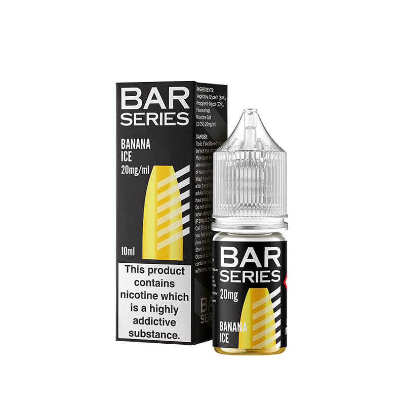 Bar Series Banana Ice 10ml Nic Salt E-Liquid