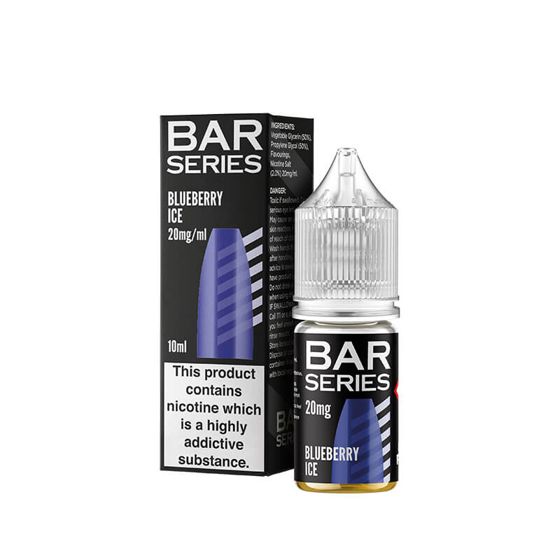 Bar Series Blueberry Ice 10ml Nic Salt E-Liquid