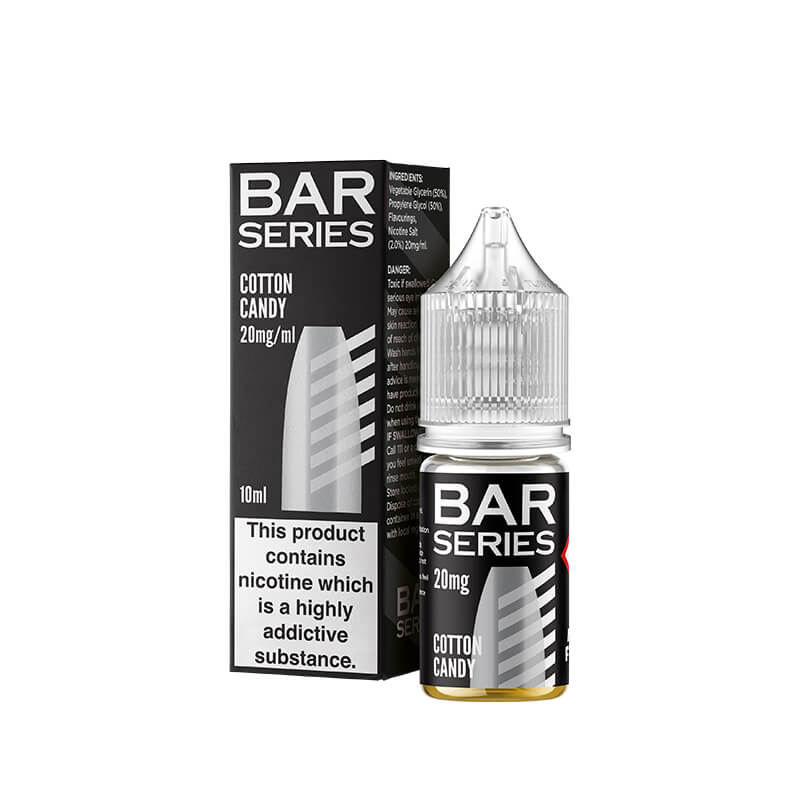 Bar Series Cotton Candy 10ml Nic Salt E-Liquid