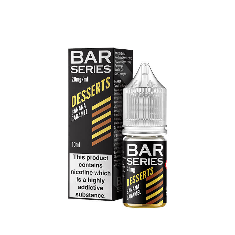 Bar Series Desserts Banana Caramel 10ml Nic Salt E-Liquid