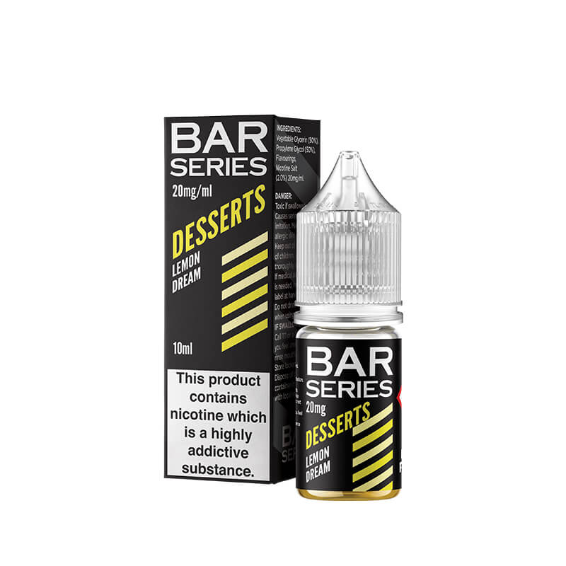 Bar Series Desserts Lemon Dream 10ml Nic Salt E-Liquid