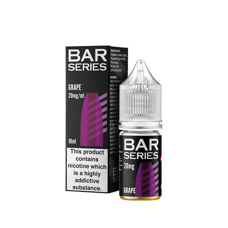 Bar Series Grape 10ml Nic Salt E-Liquid