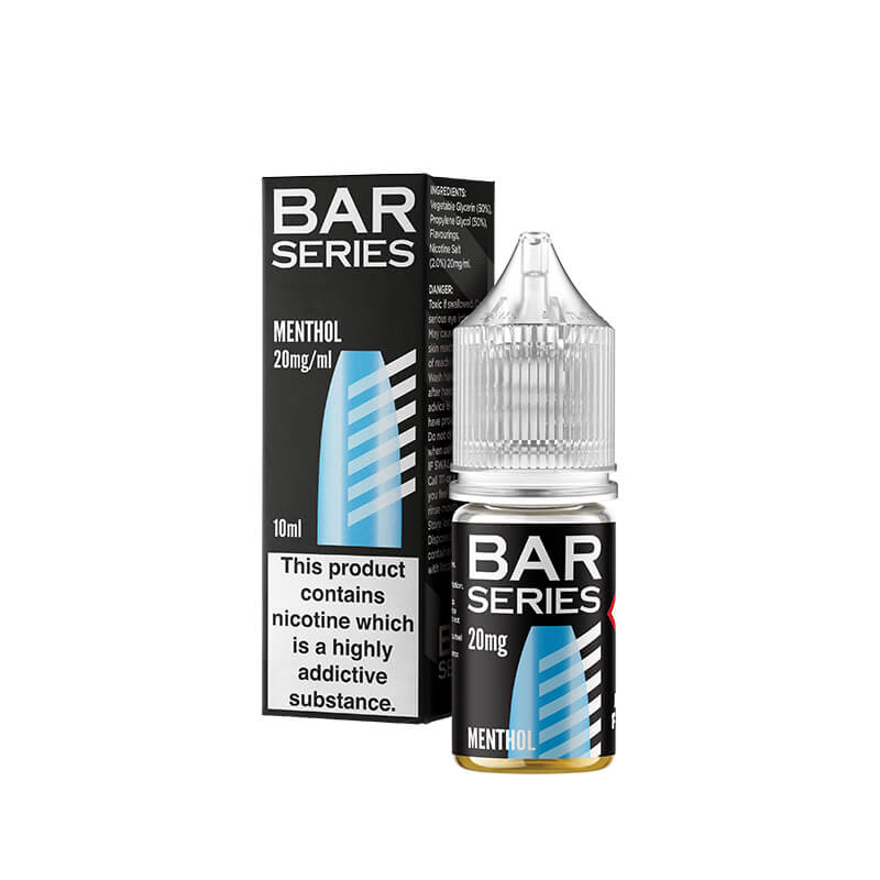 Bar Series Menthol 10ml Nic Salt E-Liquid