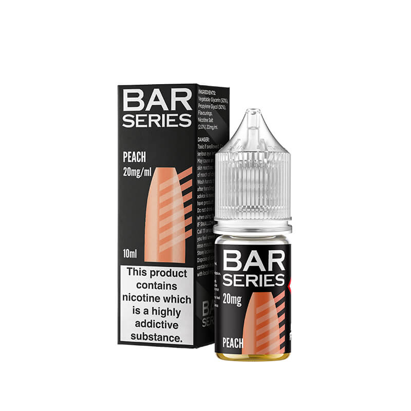 Bar Series Peach 10ml Nic Salt E-Liquid