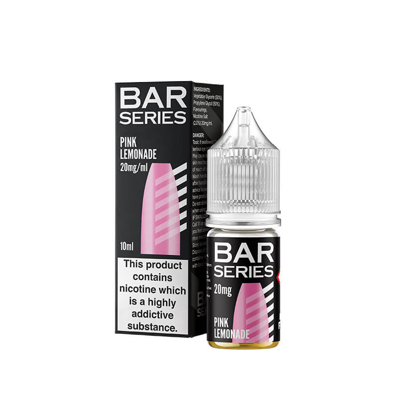 Bar Series Pink Lemonade 10ml Nic Salt E-Liquid