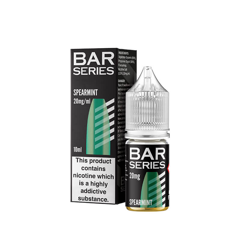 Bar Series Spearmint 10ml Nic Salt E-Liquid