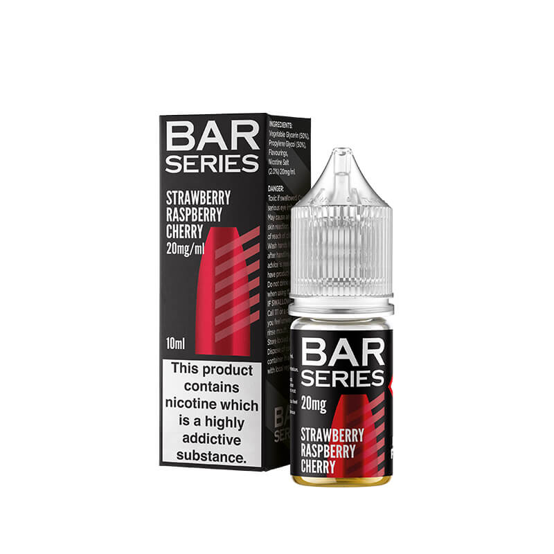 Bar Series Strawberry Raspberry Cherry 10ml Nic Salt E-Liquid