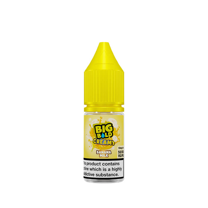 Big Bold Creamy Banana Milk 10ml Nic Salt E-Liquid