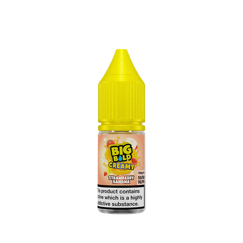 Big Bold Creamy Strawberry Banana 10ml Nic Salt E-Liquid