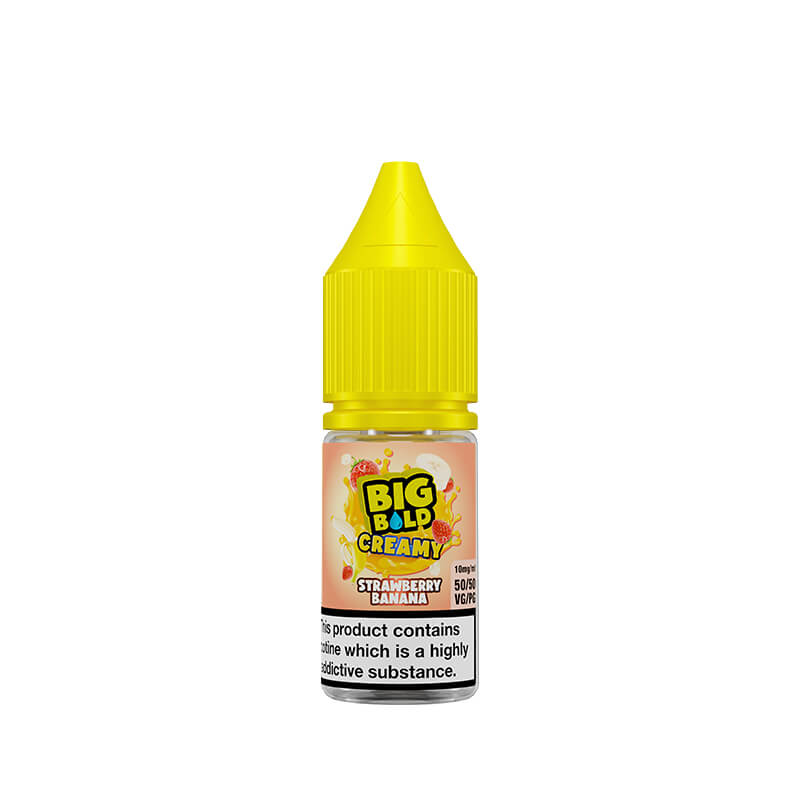 Big Bold Creamy Strawberry Banana 10ml Nic Salt E-Liquid