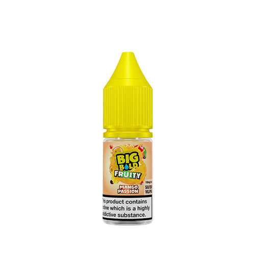 Big Bold Fruity Mango Passion 10ml Nic Salt E-Liquid