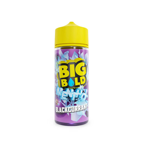 Big Bold Menthols Blackcurrant Menthol 100ml Shortfill E-Liquid