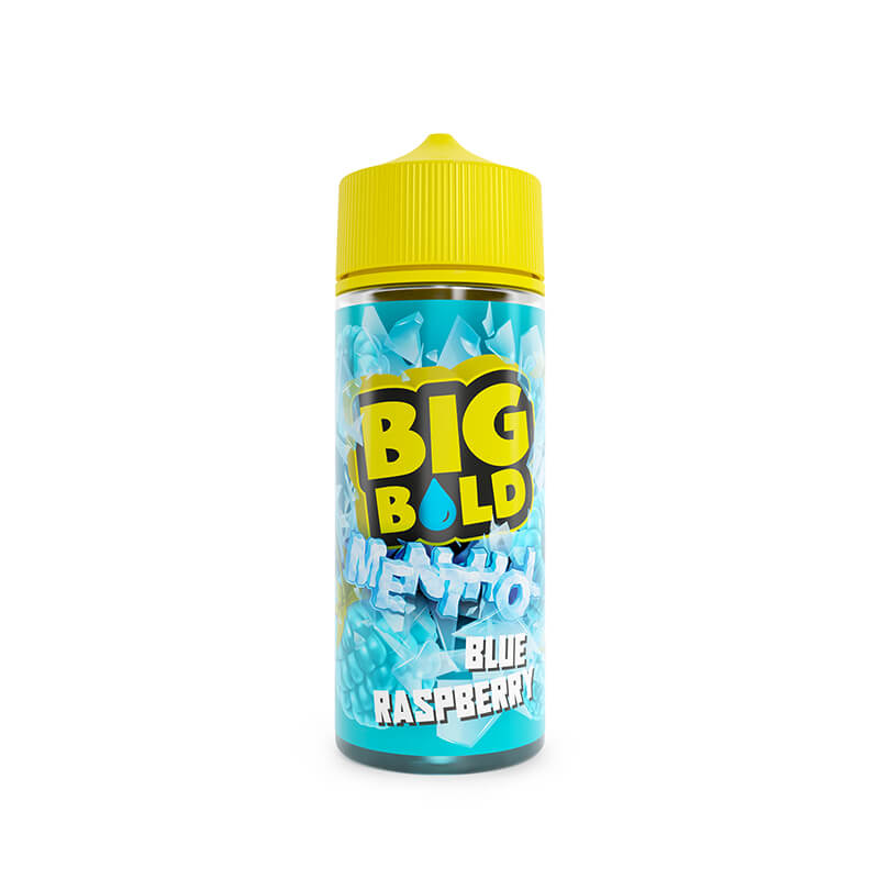 Big Bold Menthols Blue Raspberry Menthol 100ml Shortfill E-Liquid