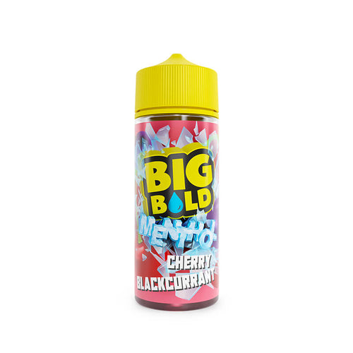 Big Bold Menthols Cherry Blackcurrant Menthol 100ml Shortfill E-Liquid