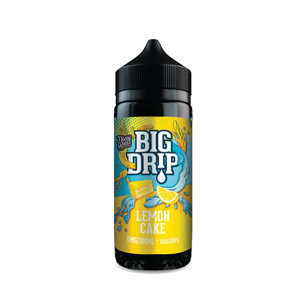 Doozy Vape Co Big Drip Lemon Cake Shortfill E-Liquid 100ml