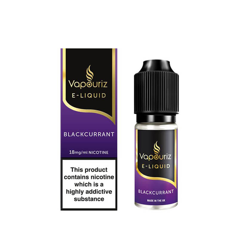 Vapouriz Premium Blackcurrant E-Liquid 10ml