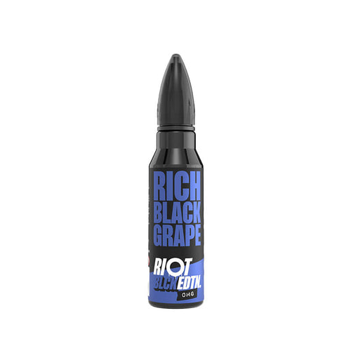 Riot Squad BLCK EDTN Rich Black Grape 50ml Shortfill E-liquid - 2 Pack