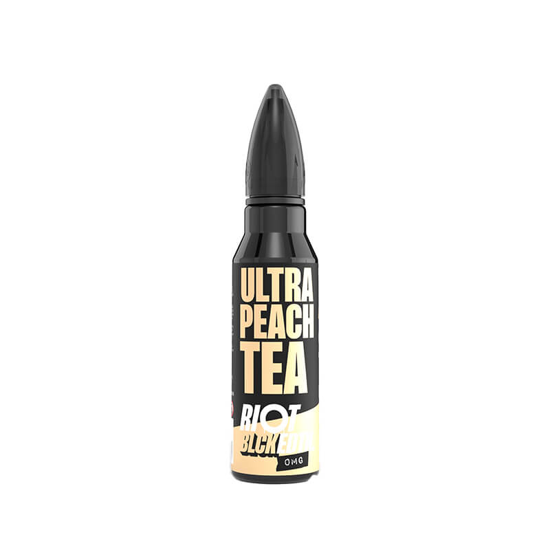 Riot Squad Blck Edtn Ultra Peach Tea 50ml Shortfill E-Liquid - 2 Pack