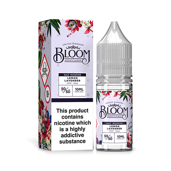 Bloom E-Liquid Lemon Lavender Nic Salt E-Lqiuid