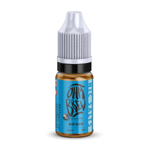 Ohm Brew Blue Slush 50/50 Nic Salt E-Liquid