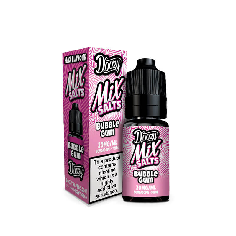 Doozy Vape Co Mix Salts Bubblegum 10ml Nic Salt E-Liquid