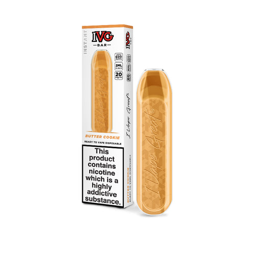 IVG  Bar Butter Cookie 2ml 20mg