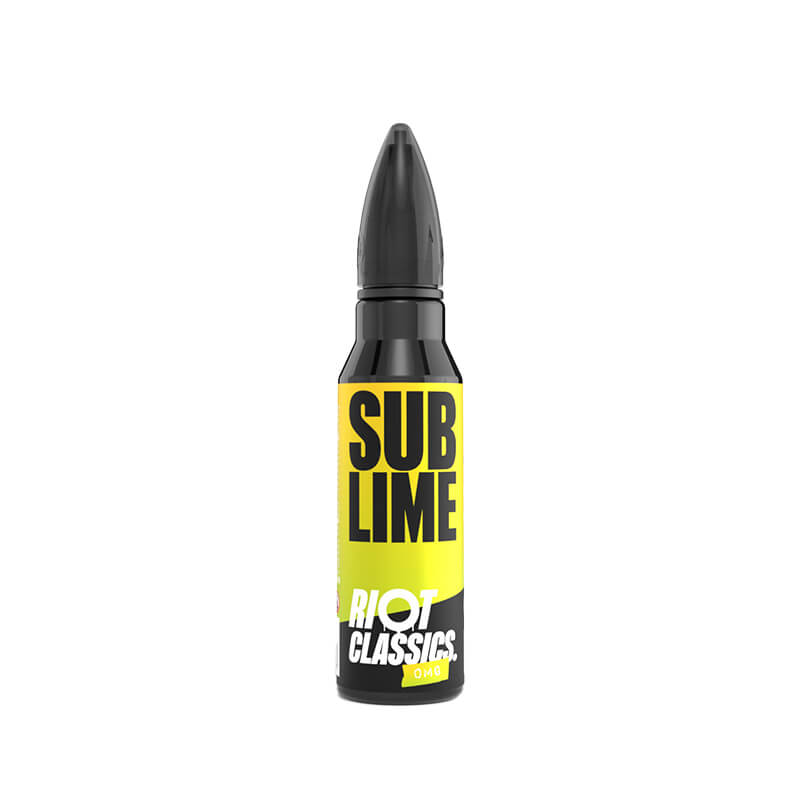 Riot Squad Sub-Lime E-Liquid Short Fill 50ml