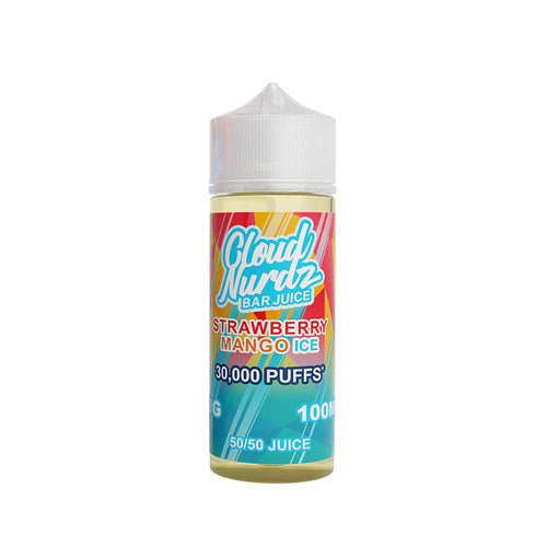 Cloud Nurdz Strawberry Mango Ice Shortfill E-Liquid 100ml