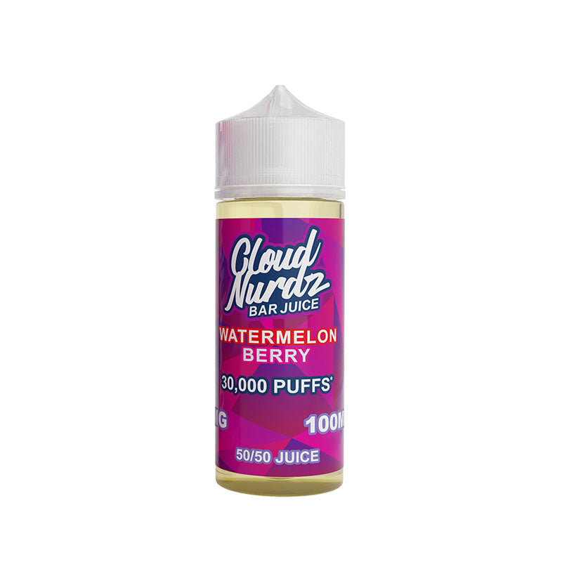 Cloud Nurdz Watermelon Berry Shortfill E-Liquid 100ml