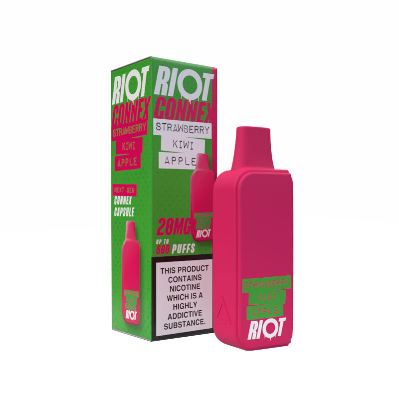 Riot Squad Connex Strawberry Kiwi Apple Prefilled Vape Pod - 1PK