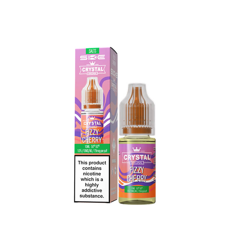 SKE Crystal Fizzy Cherry Nic Salt E-Liquid 10ml