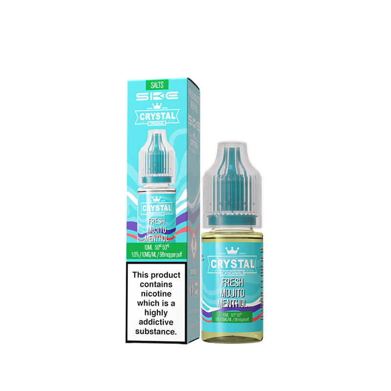 SKE Crystal Fresh Mojito Menthol Nic Salt E-Liquid 10ml