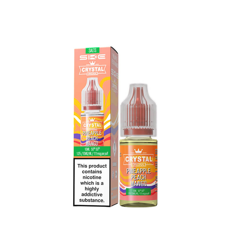 SKE Crystal Pineapple Peach Mango Nic Salt E-Liquid 10ml