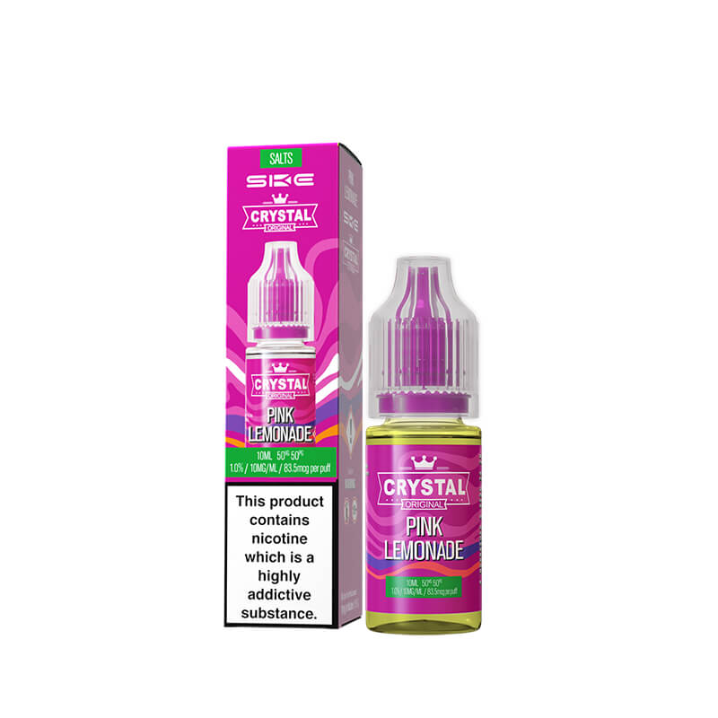 SKE Crystal Pink Lemonade Nic Salt E-Liquid 10ml