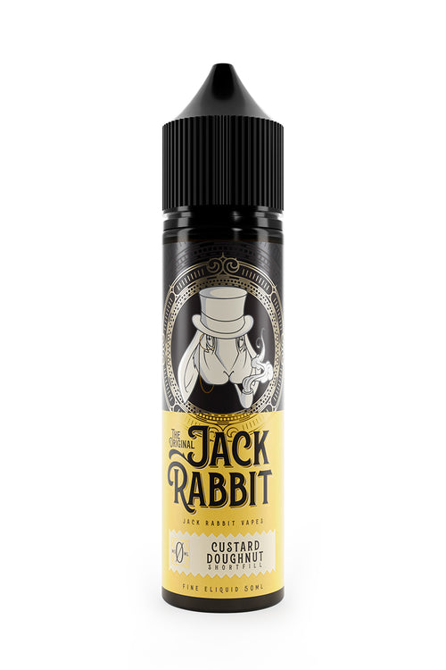 Jack Rabbit Custard Doughnut E-Liquid Shortfill 50ml