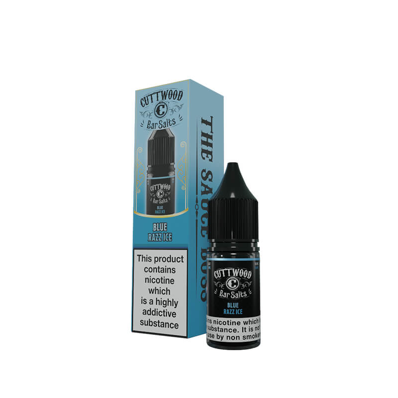 Cuttwood Bar Salts Blue Razz Ice 10ml Nic Salt E-Liquid