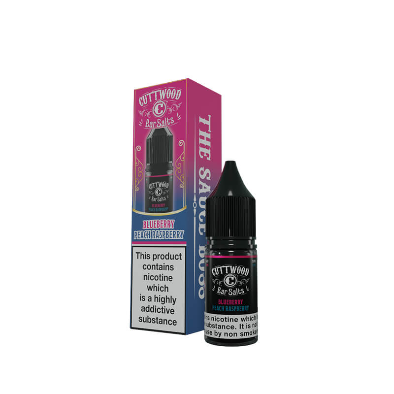 Cuttwood Bar Salts Blueberry Peach Raspberry 10ml Nic Salt E-Liquid