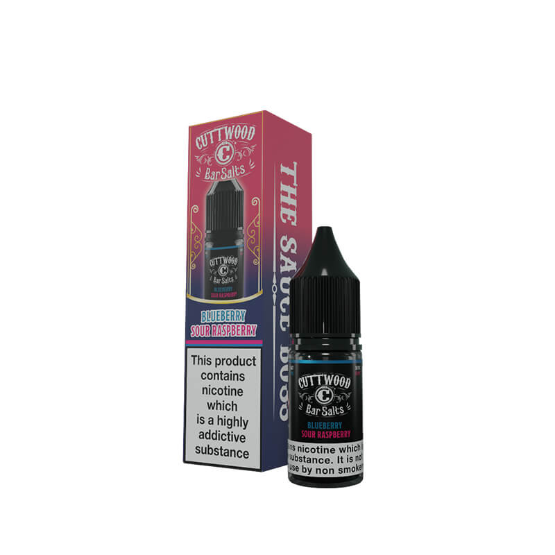 Cuttwood Bar Salts Blueberry Sour Raspberry 10ml Nic Salt E-Liquid